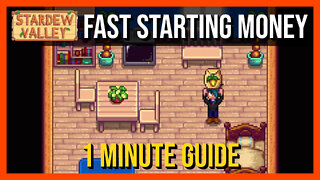 Fastest Early Game Money ~ Fishing vs Foraging in Stardew