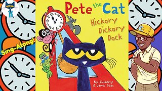 👓Read with Mr. Phishy! |😸Pete The Cat Hickory Dickory Dock!