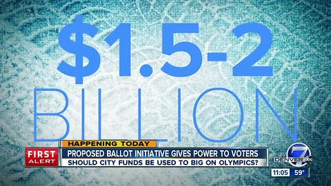 Ballot initiative asks about using public funds on Winter Olympics bid