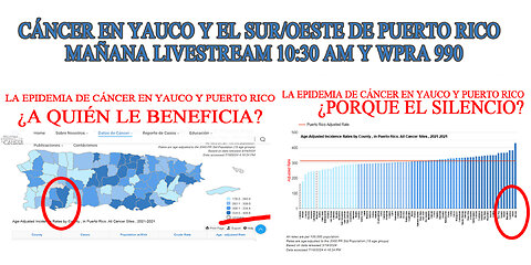 EXPERIMENTOS DE CANCER EN PUERTO RICO 2024?