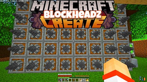 Auto Mining Minecraft Create Mod Let's Play | Blockheads Create 4