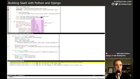Finish School Break Filtering - Building SaaS with Python and Django #115