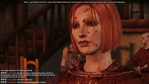 Dragon Age Origins - Murderous Chantry waifu