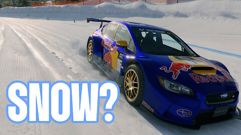 Snow In Gran Turismo 7? | Subaru WRX Gr.B | Ps5 (4K)