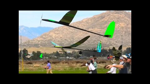 F5J Radio Control Sailplane contest, Perris Ca Jan 2022