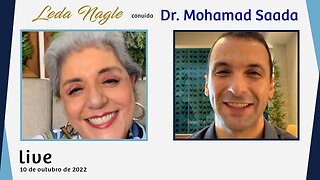 Dr.Mohamad Saada: Temos que lavar o nariz como escovamos os dentes. Nariz é o filtro do corpo.