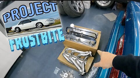 Our giveaway project fox body gets some new parts!