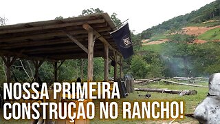 Terminamos o telhado do DEPÓSITO! - Rancho SV