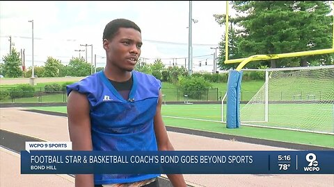 Woordward H.S. football star has special bond with school's basketball coach