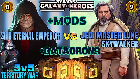 [5v5] R9 JMLS COUNTER w/SEE SQUAD + MODS - SWGOH/TW