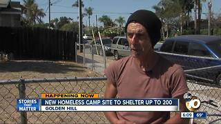 New Homeless Camp Site to Shelter up to 200