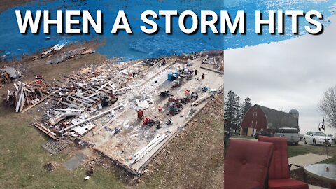 Historic Night of Sever Weather, December 15th, 2021| Our Parent's Barn Is Gone!