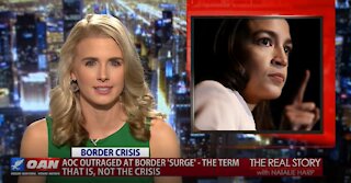The Real Story - OANN Biden Border Crisis & AOC
