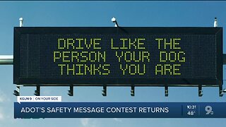 Think you're funny? You can write a safety message for ADOT