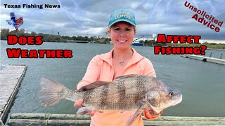 Do fish bite when it is raining? Does weather affect fishing? - Unsolicited Advise