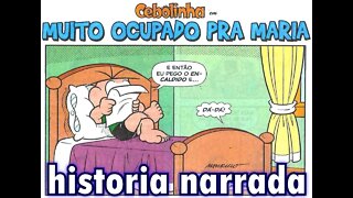 Cebolinha em-Muito ocupado pra Maria | Gibis do Rapha