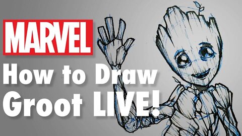 How To Draw Groot