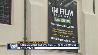 GI Film Festival kicks off at Balboa Park