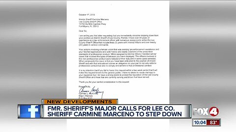 More people come forward about Sheriff Carmine Marceno
