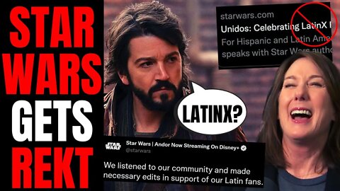 Star Wars DELETES TWEET After Getting DESTROYED By Fans | Everyone HATES The Woke Term "Latnx"