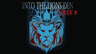 NFL Week 9- Into the Lion's Den