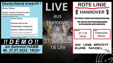 LIVE I Hannover und Hamm am 27.07.2022
