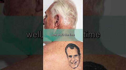 Why Roger Stone Has A Richard Nixon Tattoo