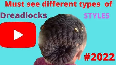 Dreadlocks styles for both Black men and women | #dreaducation #locs #locsjourney #locstyles