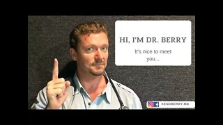 Hi, I'm Dr. Berry!!! (Let's Fix Your Health!)