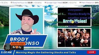 📈MTG Stock & Talks with Brody Friday Feb 14 📉