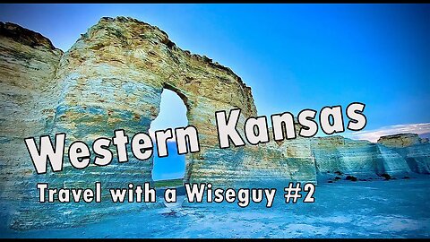 Western Kansas 2-day road trip - Monument Rocks, Coronado Heights, Rock City, Mushroom Rock
