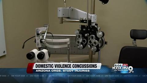 Study on concussions caused by domestic violence