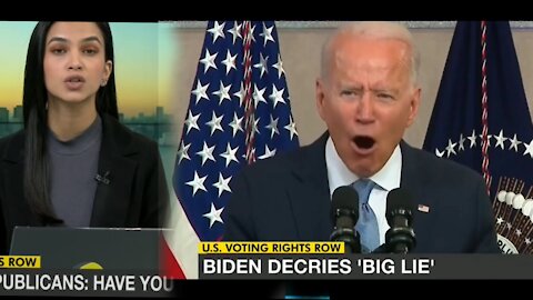 Voting Rights |News|Biden targets Trump for false accusations of election fraud, decries 'big lie'