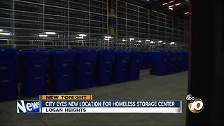 City eyes new homeless storage location in City Heights