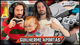 Guilerme Aportas - Colecionador de Video Game - Artista Plastico - Podcast 3 Irmãos #411