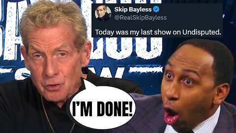 Skip Bayless LEAVES Undisputed In BIZARRE Exit From FS1 | What Is Going On?