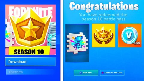 How To Redeem FREE *SEASON 10 BATTLE PASS* In Fortnite!