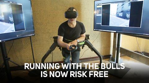 VR Running of the Bulls! A fearful thrillseekers dream