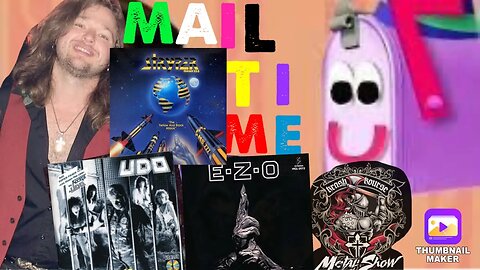 Metal Mail Time: Ep. 25 ( Stryper , E-Z-O , UDO ) Tom's Music Trade