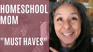 Homeschool Mom Must Haves - Homeschool Show and Tell Collaboration