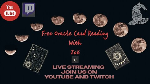 Free New Moon Oracle Card Readings with Zoë 💫