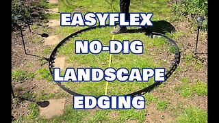 EasyFlex No Dig Landscape Edging - Workable out of the box, Easy install