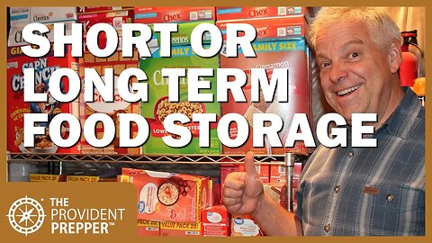 The Difference Between Short-Term and Long-Term Food Storage