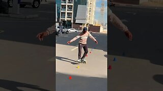 Footwork Slalom #skateweaver #shorts #viral