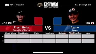 Bgirl Ayane vs Fresh Bella