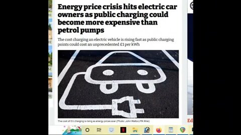 Electric Cars To COST MORE To RUN Than Petrol