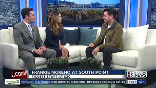 Frankie Moreno on Feb. 5