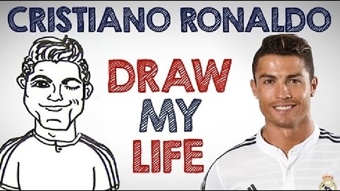 DRAW MY LIFE with Cristiano Ronaldo!