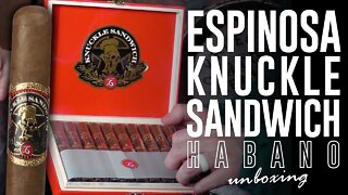 Espinosa Knuckle Sandwich Habano Unboxing