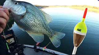 Crappie Fishing with a Bobber and Jig (Bull Shoals Lake ep.3)